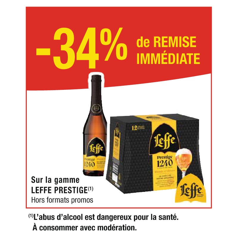 Gamme LEFFE PRESTIGE