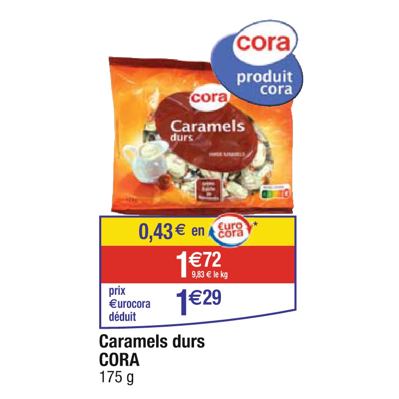 Caramels durs CORA