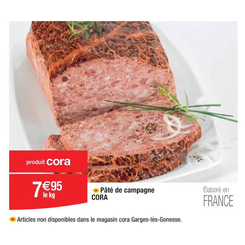 Pâté de campagne CORA