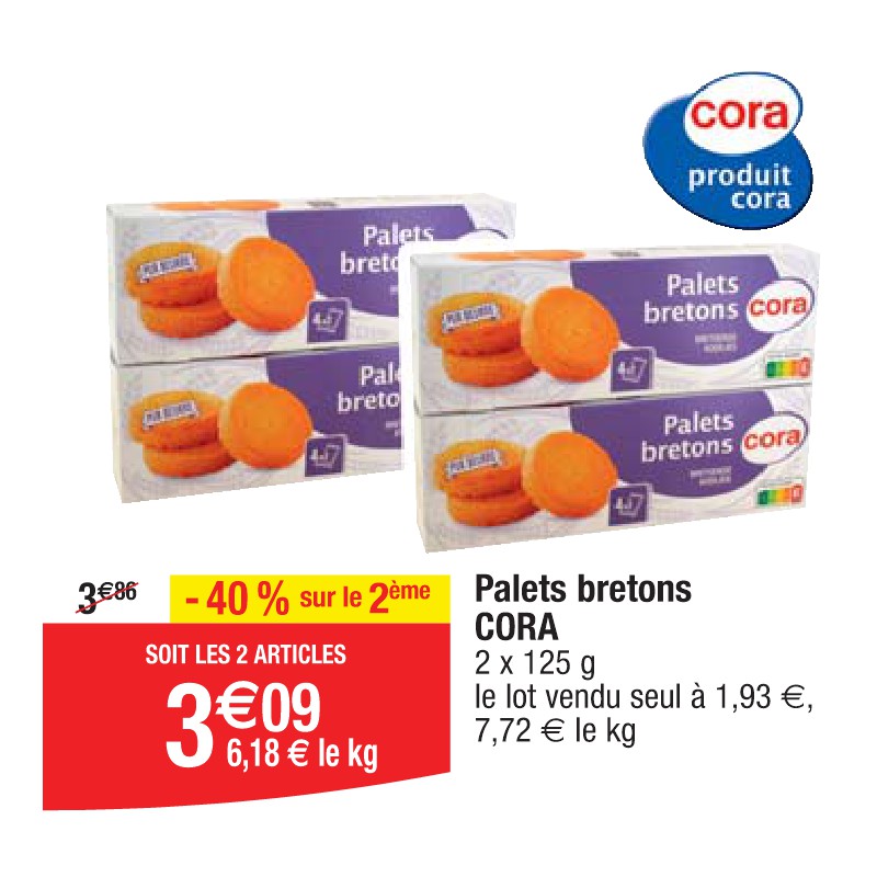 Palets bretons CORA