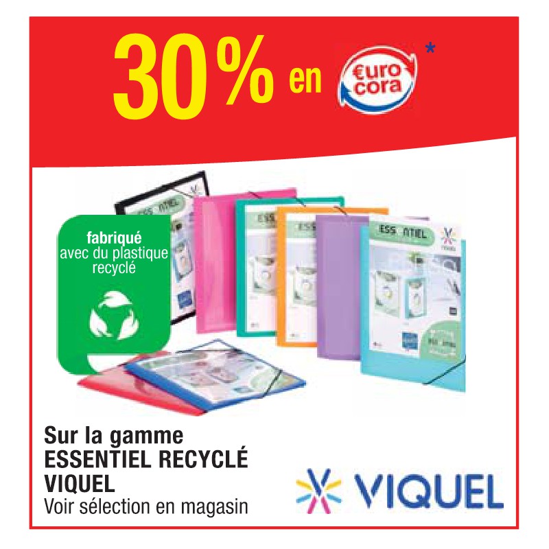 Gamme ESSENTIEL RECYCLÉ VIQUEL