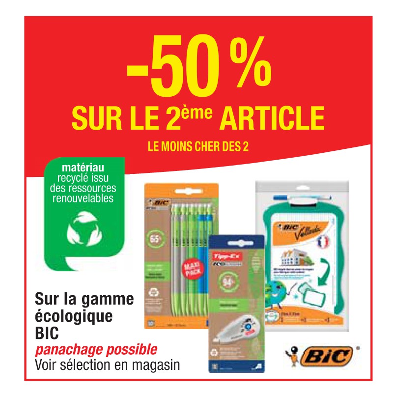 Gamme écologique BIC