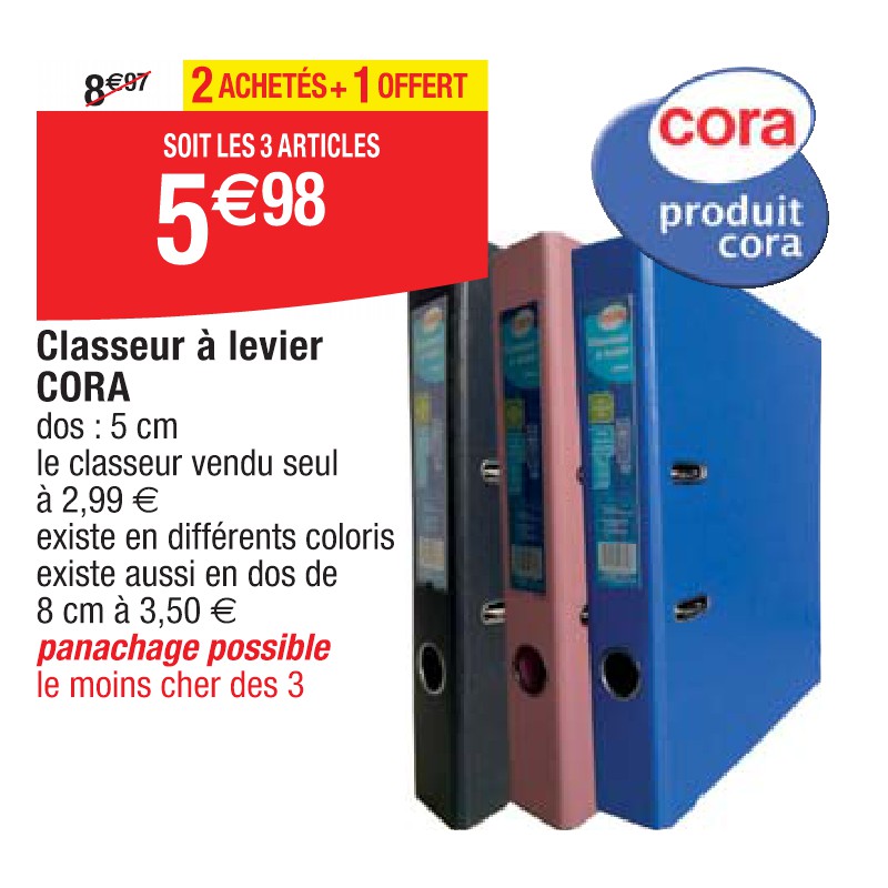 Classeur à levier CORA