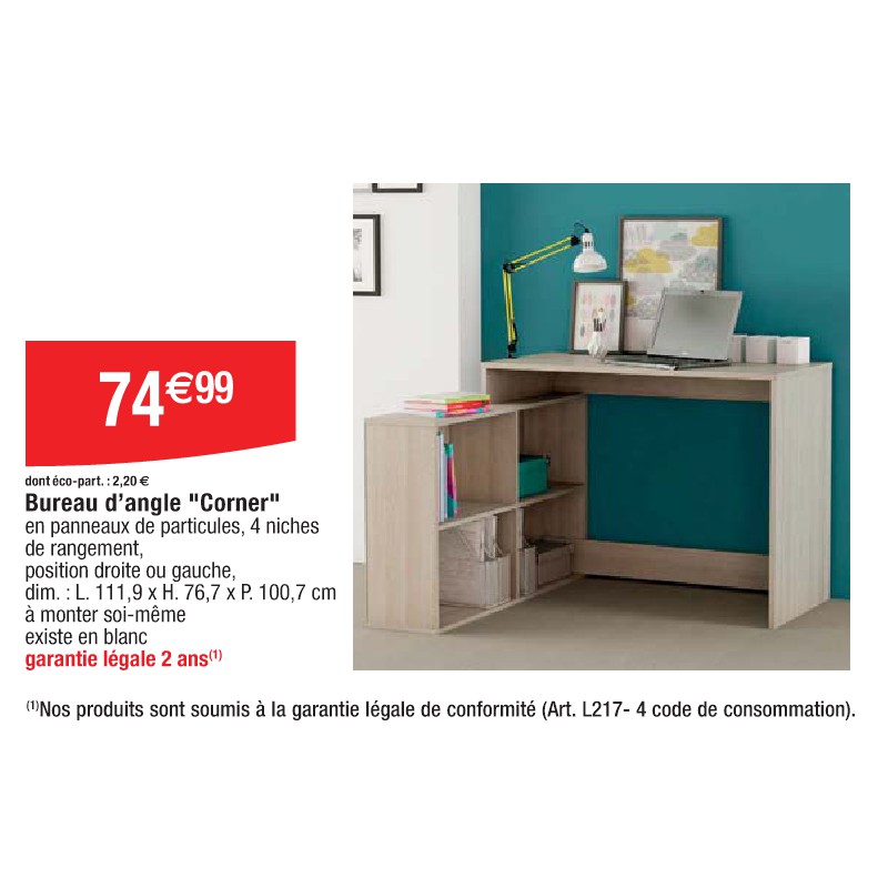 Bureau d’angle ''Corner''