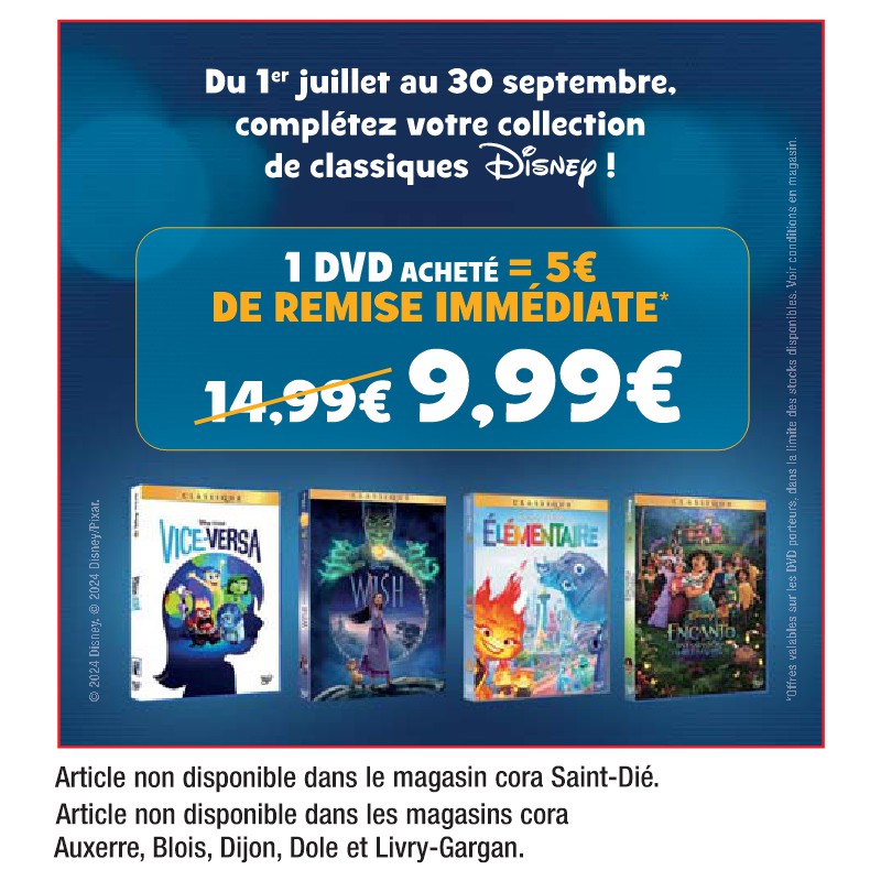 DVD classiques Disney