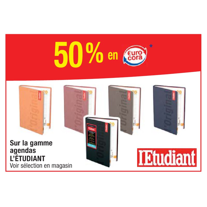 Gamme agendas L’ÉTUDIANT