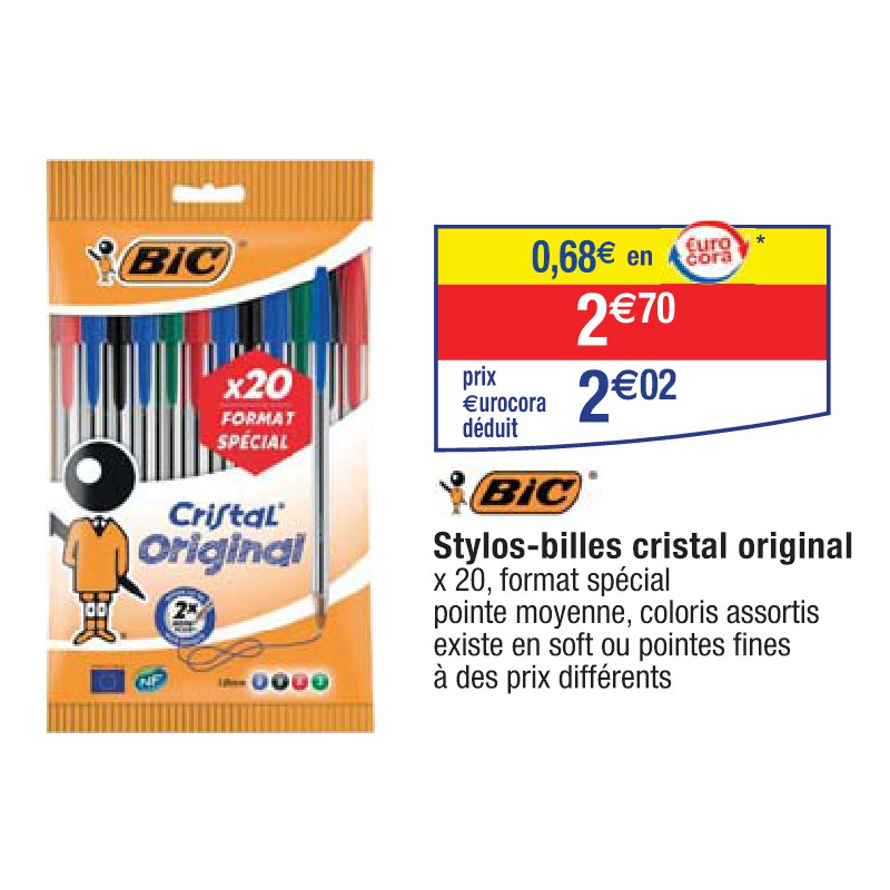 Stylos-billes cristal original