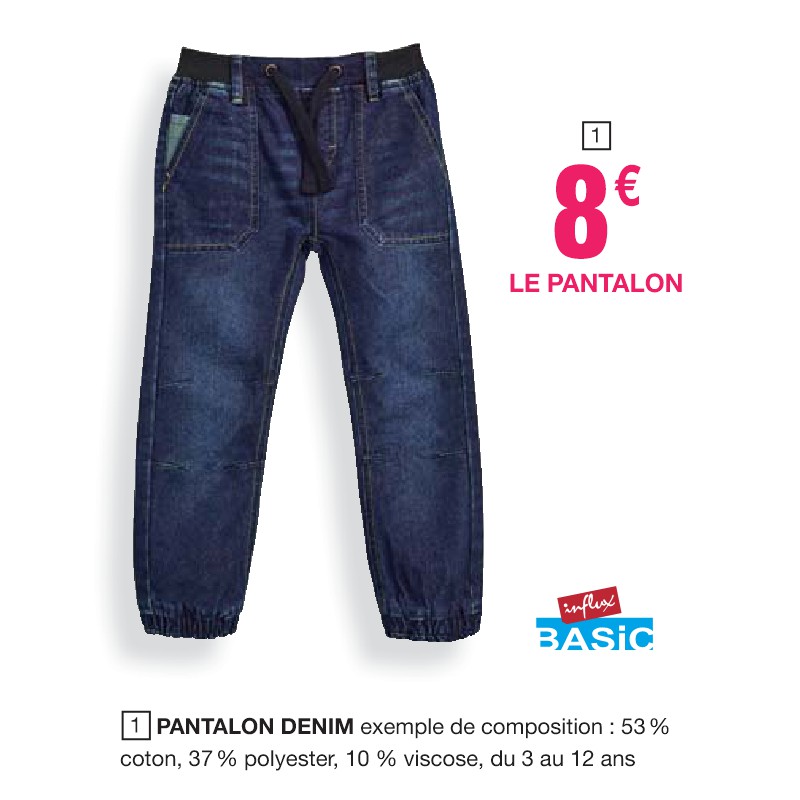 PANTALON DENIM