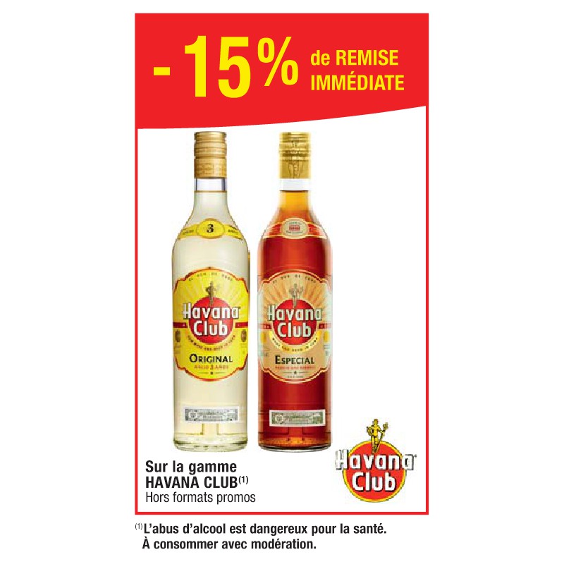 Gamme HAVANA CLUB