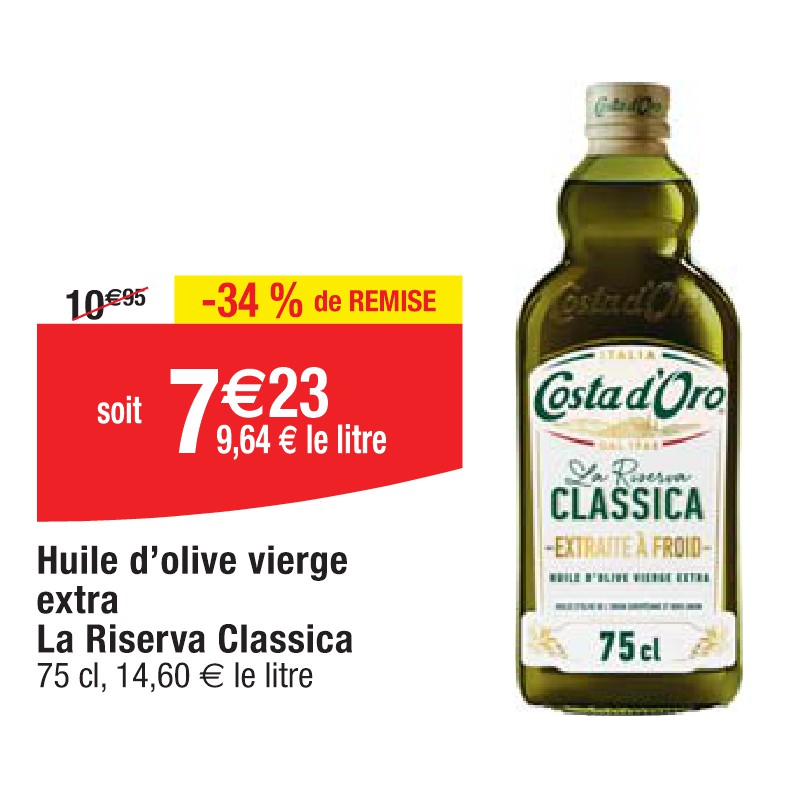 Huile d’olive vierge extra La Riserva Classica