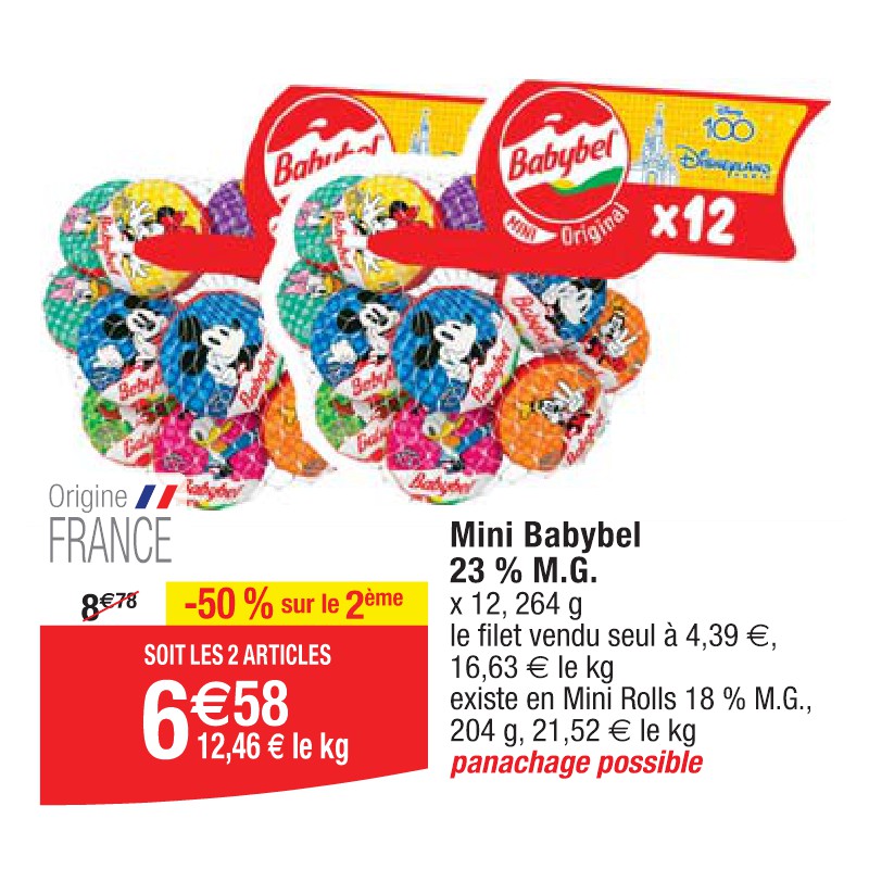 Mini Babybel 23 % M.G.