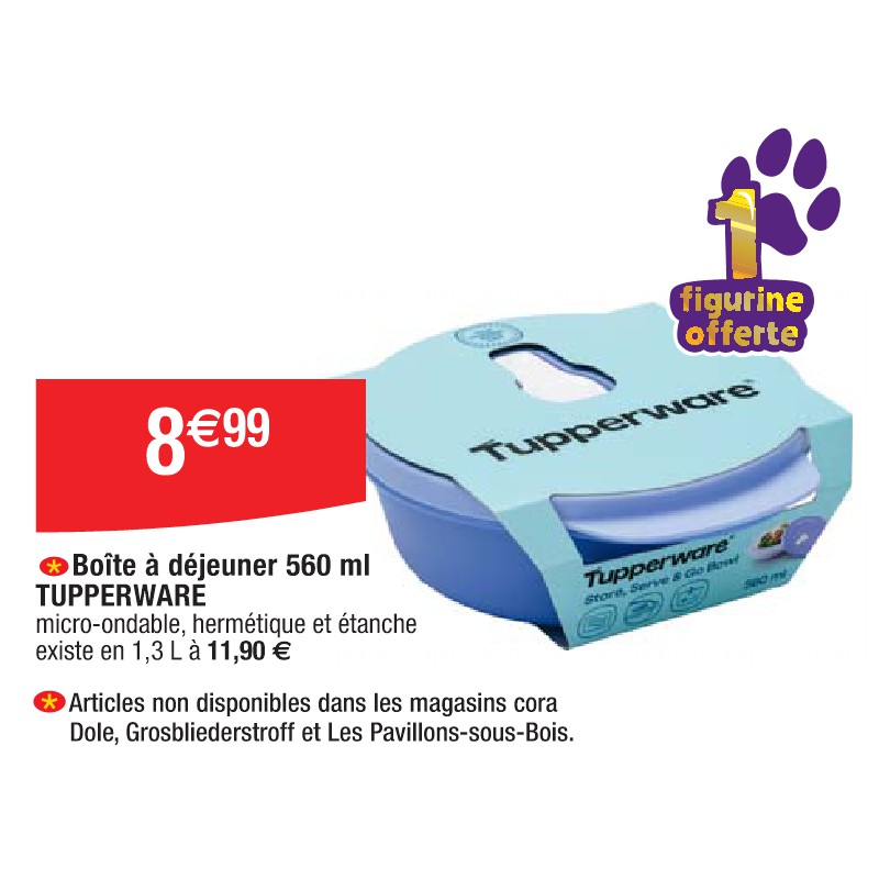 Boîte à déjeuner 560 ml TUPPERWARE