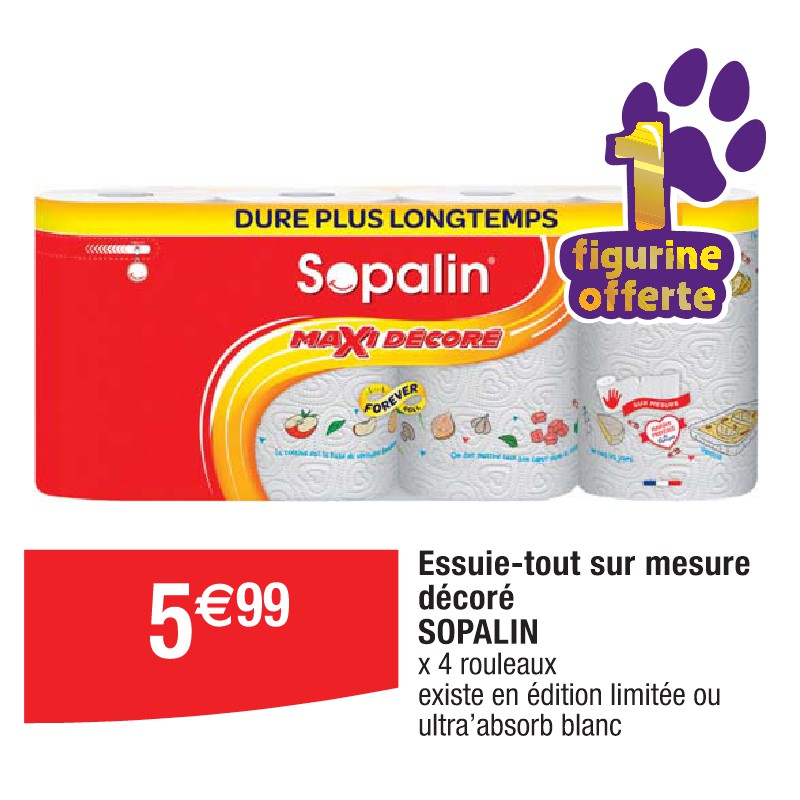 Essuie-tout sur mesure décoré SOPALIN