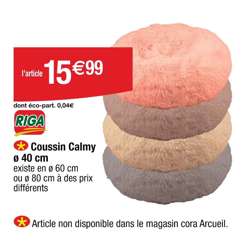 Coussin Calmy ø 40 cm