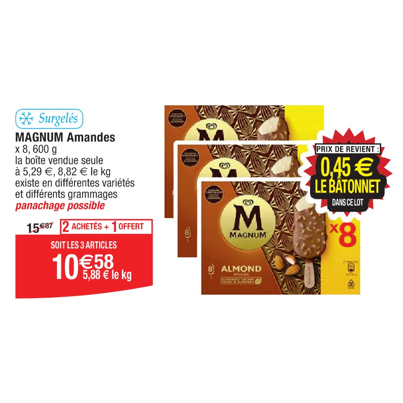 MAGNUM Amandes