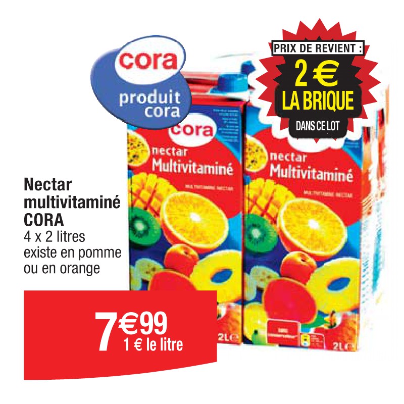 Nectar multivitaminé CORA