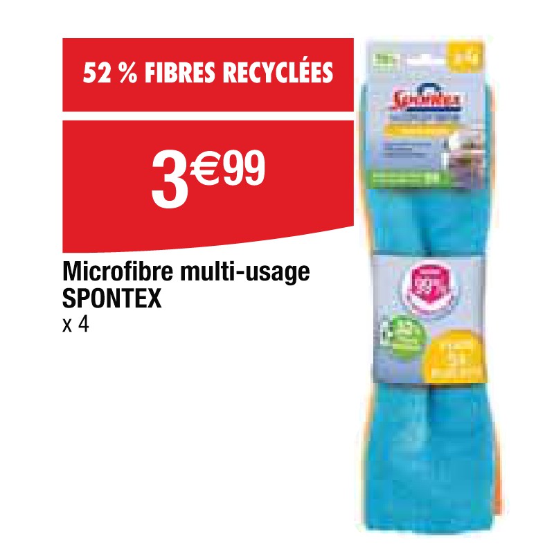 Microfibre multi-usage SPONTEX