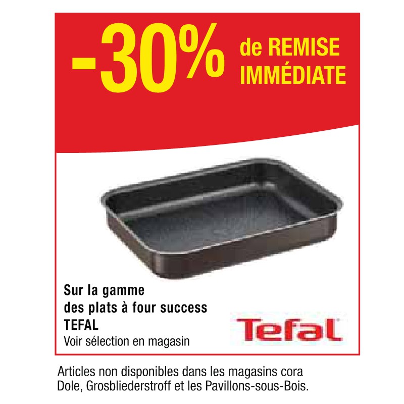 Gamme des plats à four success TEFAL