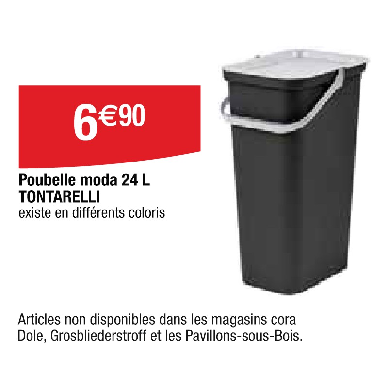 Poubelle moda 24 L TONTARELLI