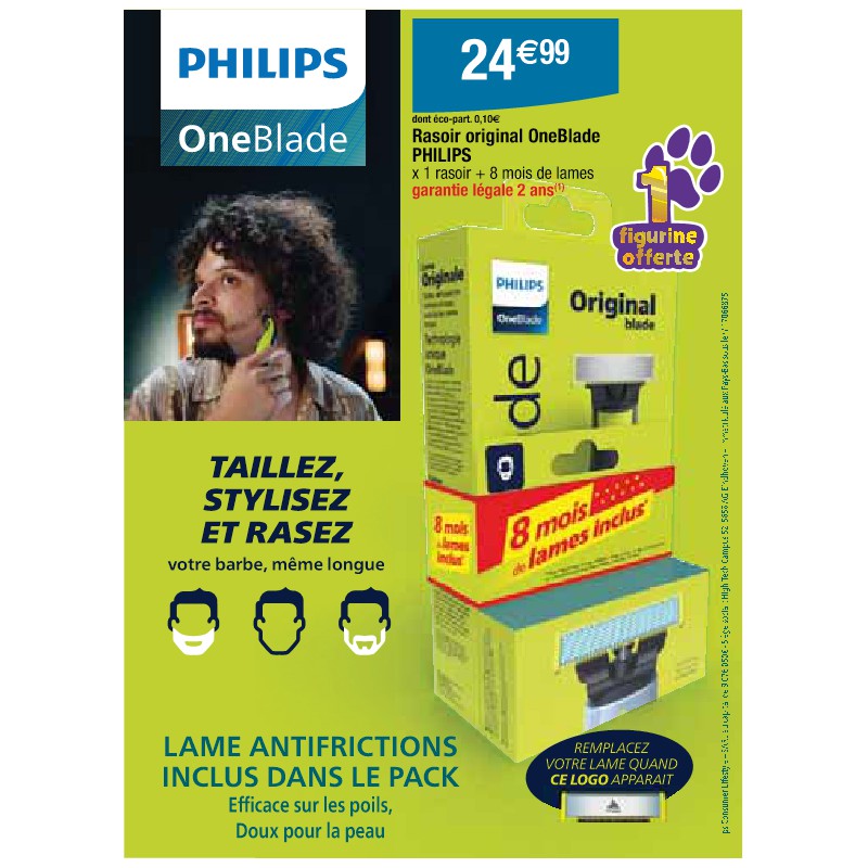 Rasoir original OneBlade PHILIPS