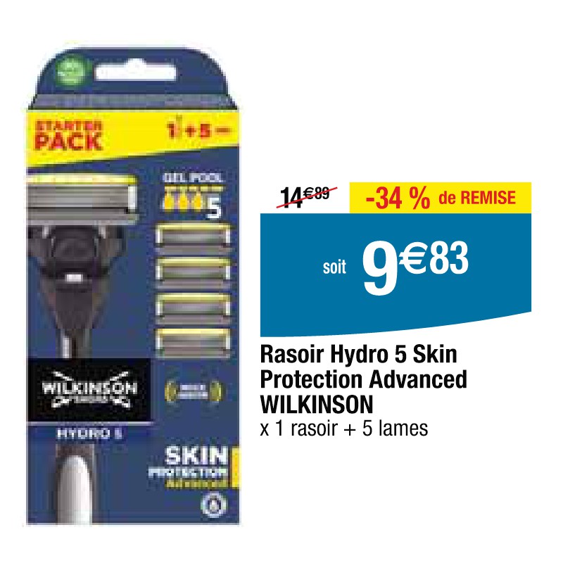 Rasoir Hydro 5 Skin Protection Advanced WILKINSON