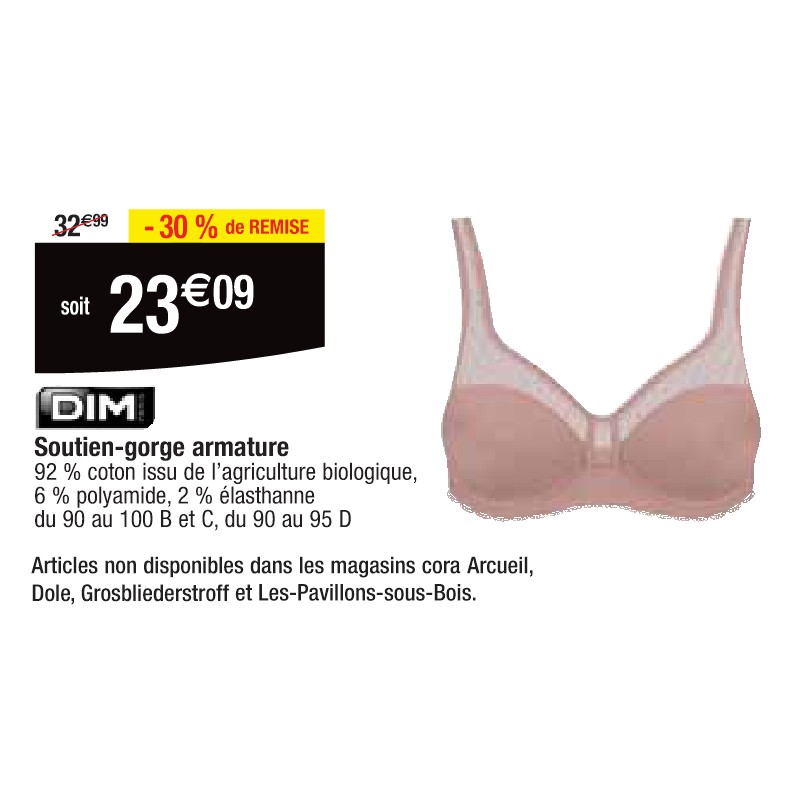 Soutien-gorge armature