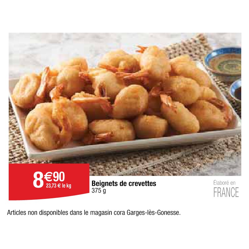 Beignets de crevettes