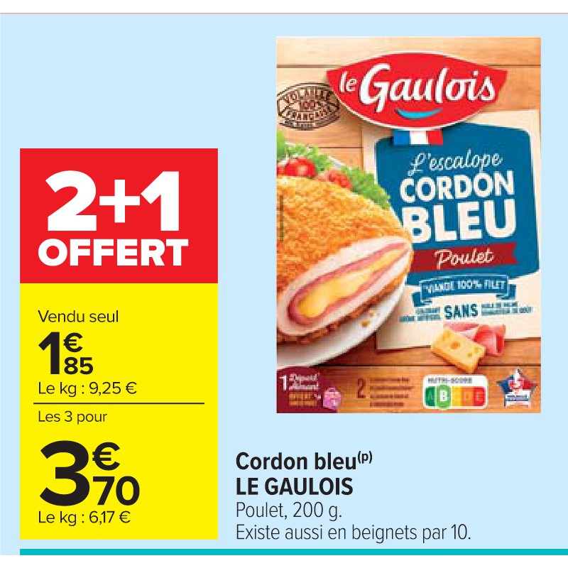 Cordon bleu LE GAULOIS