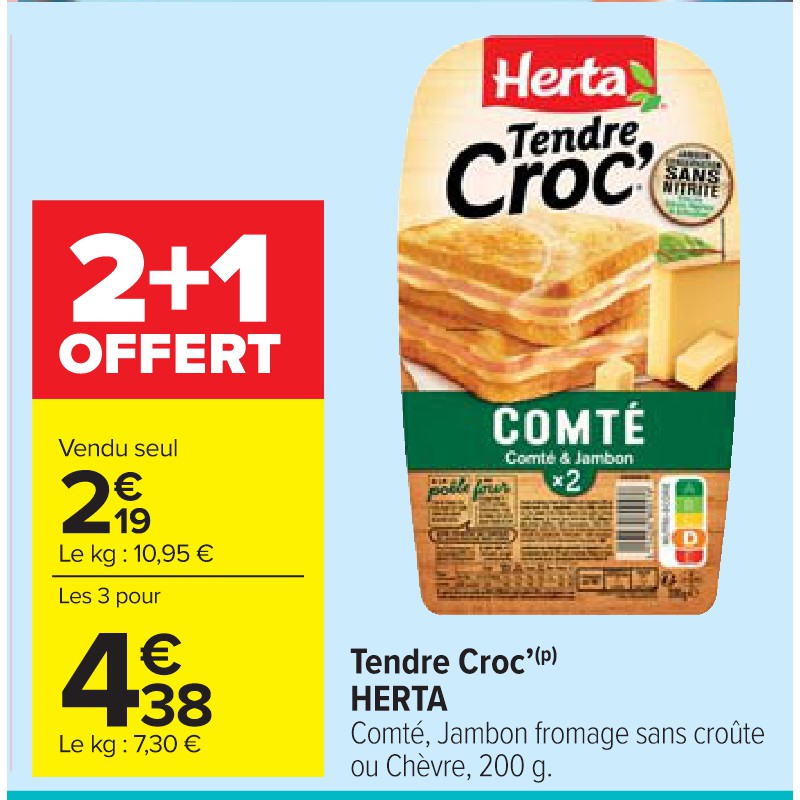Tendre Croc’ HERTA