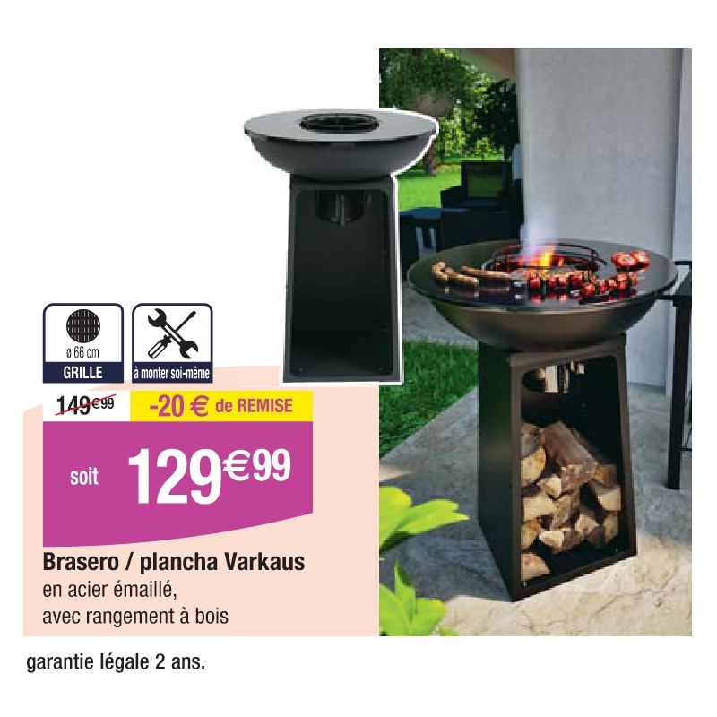 Brasero / plancha Varkaus