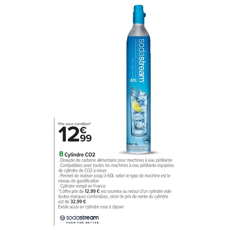 Cylindre CO2 SODASTREAM