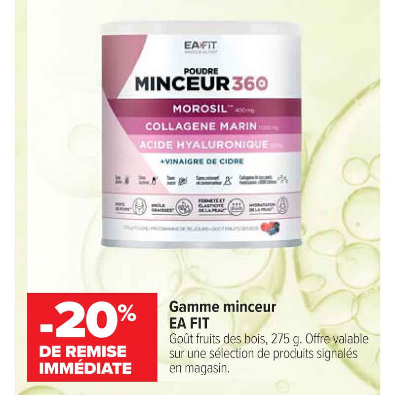 Gamme minceur EA FIT