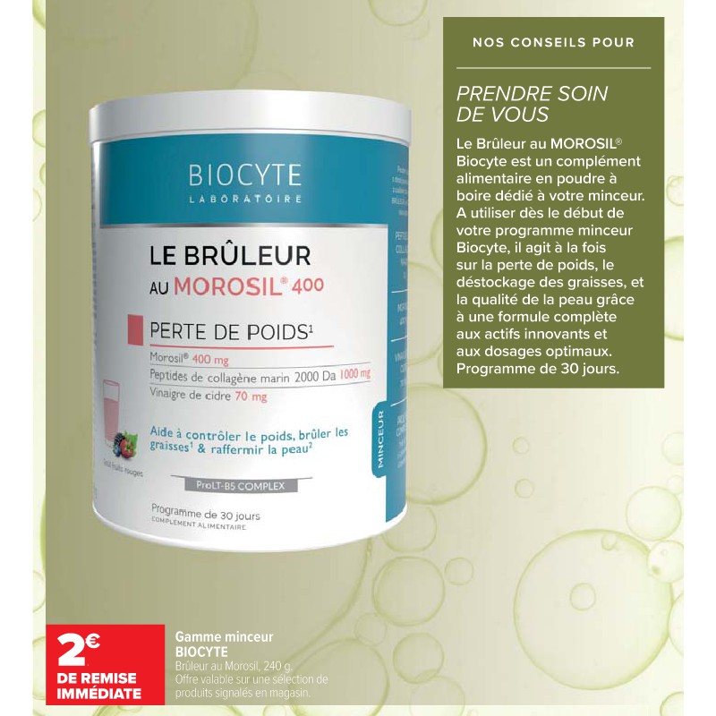 Gamme minceur BIOCYTE