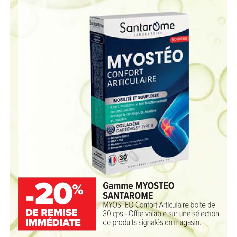 Gamme MYOSTEO SANTAROME