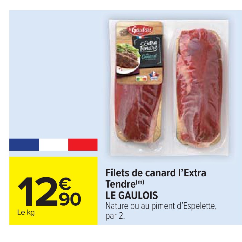 Filets de canard l'Extra Tendre LE GAULOIS