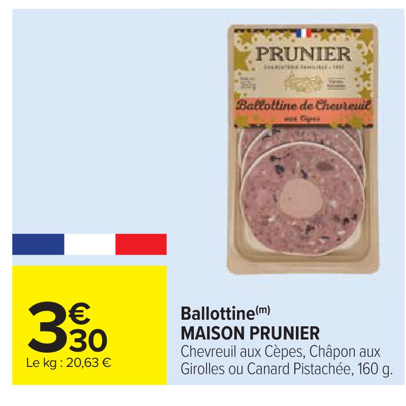 Ballottine MAISON PRUNIER