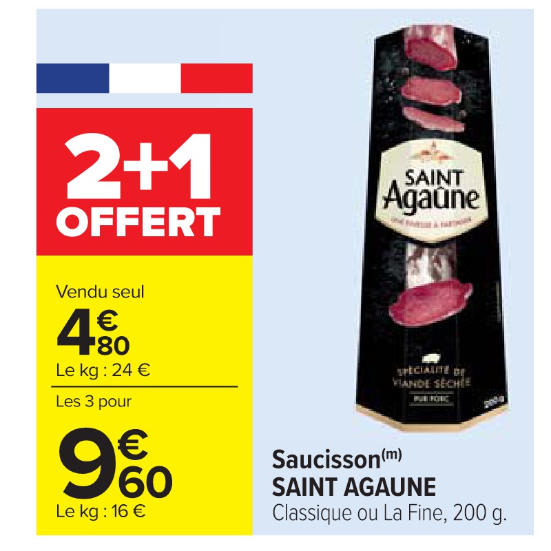 Saucisson SAINT AGAUNE