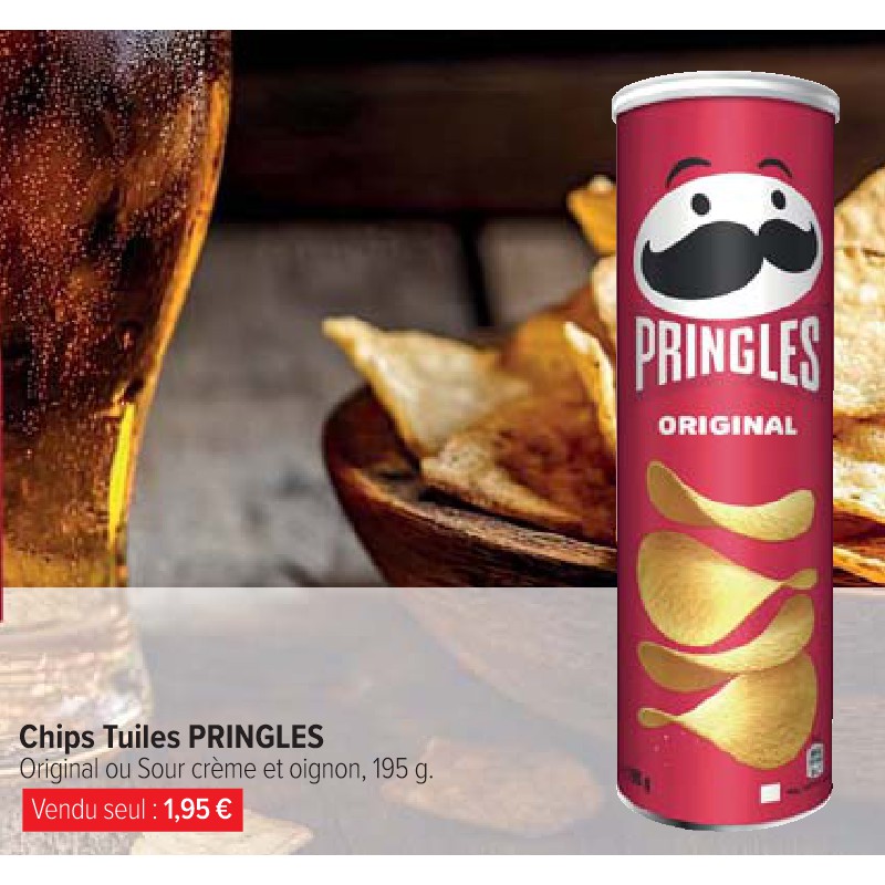 Chips Tuiles PRINGLES