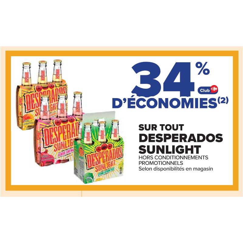 DESPERADOS SUNLIGHT