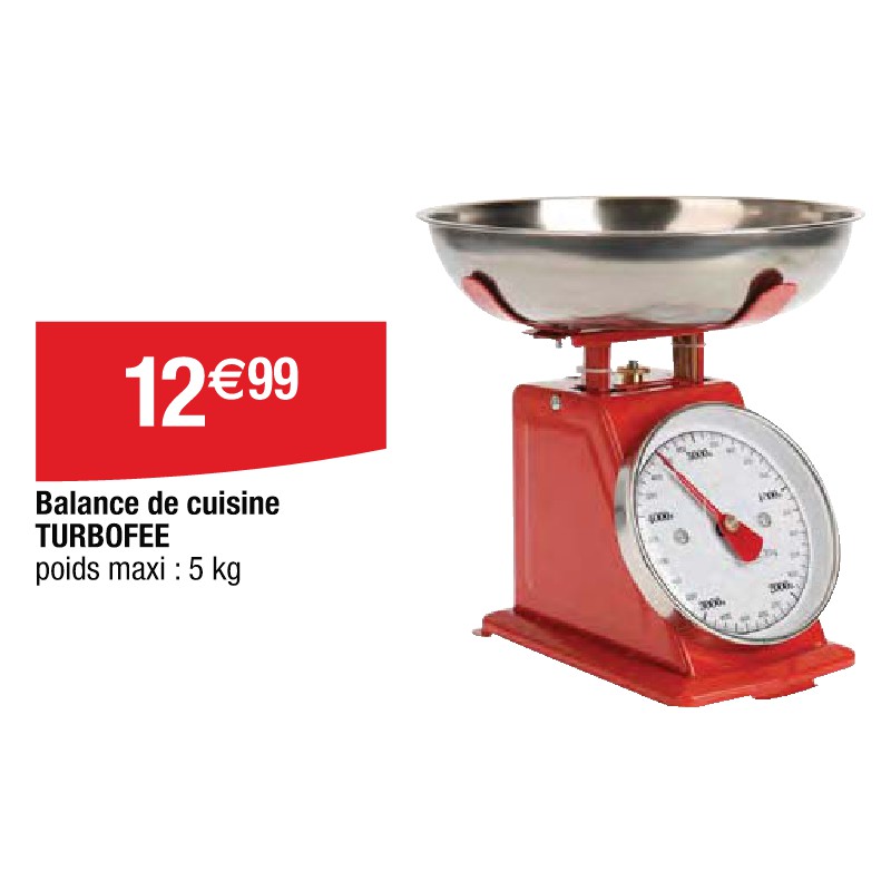Balance de cuisine TURBOFEE