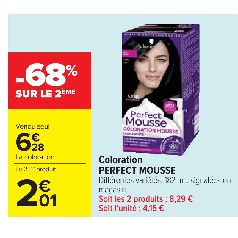 Coloration PERFECT MOUSSE