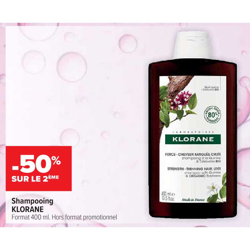 Shampooing KLORANE Cora Parapharmacie