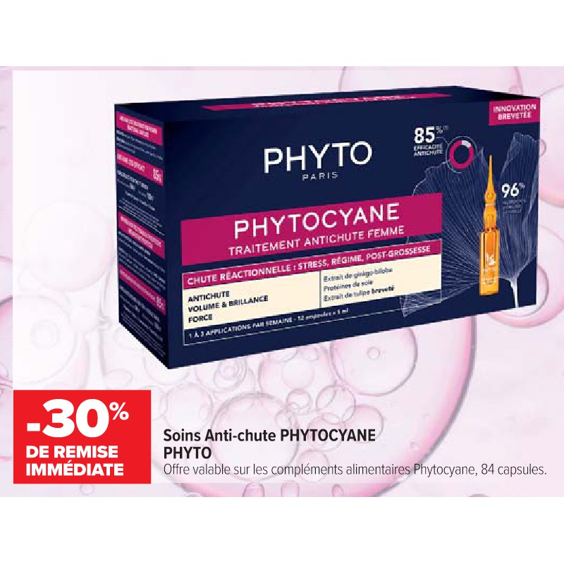 Soins Anti-chute PHYTOCYANE PHYTO Cora Parapharmacie