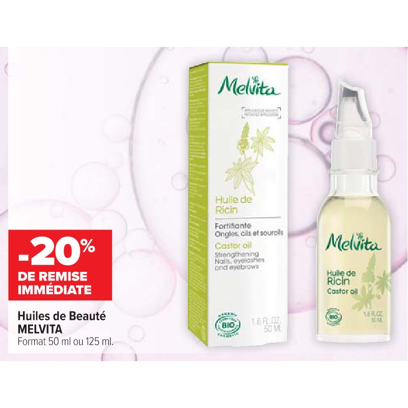 Huiles de Beauté MELVITA Cora Parapharmacie