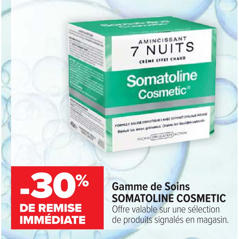 Gamme de Soins SOMATOLINE COSMETIC Cora Parapharmacie