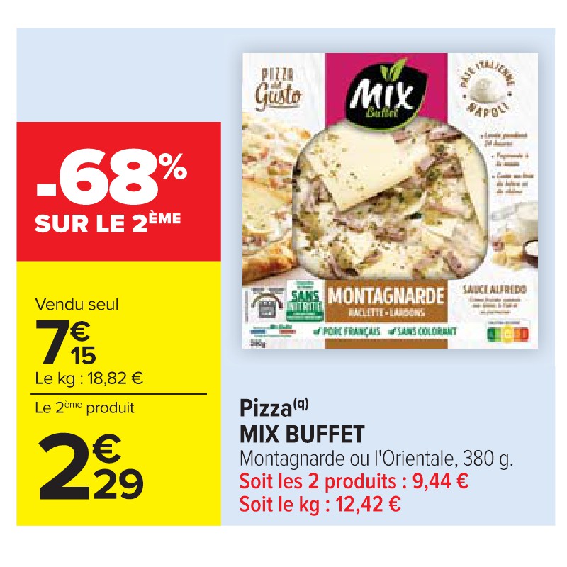 Pizza MIX BUFFET