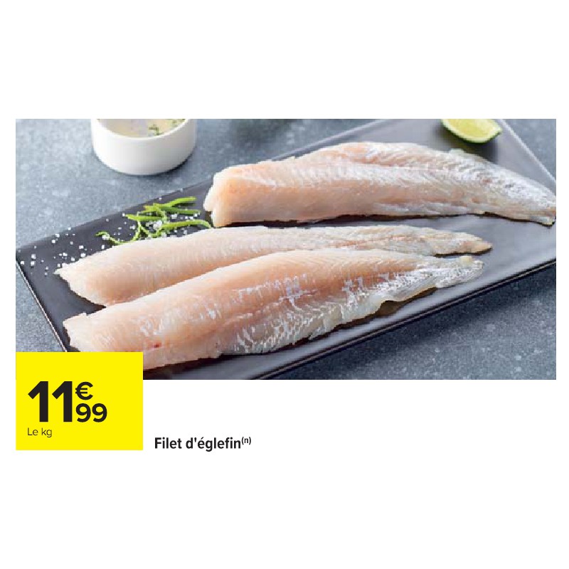 Filet d'églefin