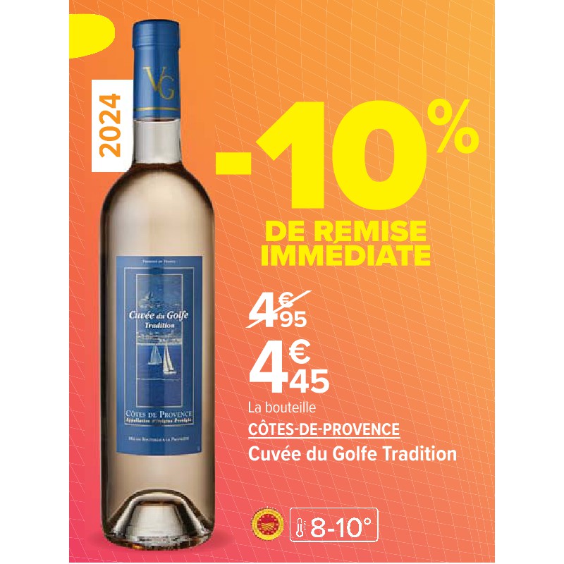 CÔTES-DE-PROVENCE Cuvée du Golfe Tradition