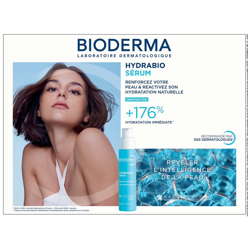 Hydrabio Séum BIODERMA Cora Parapharmacie