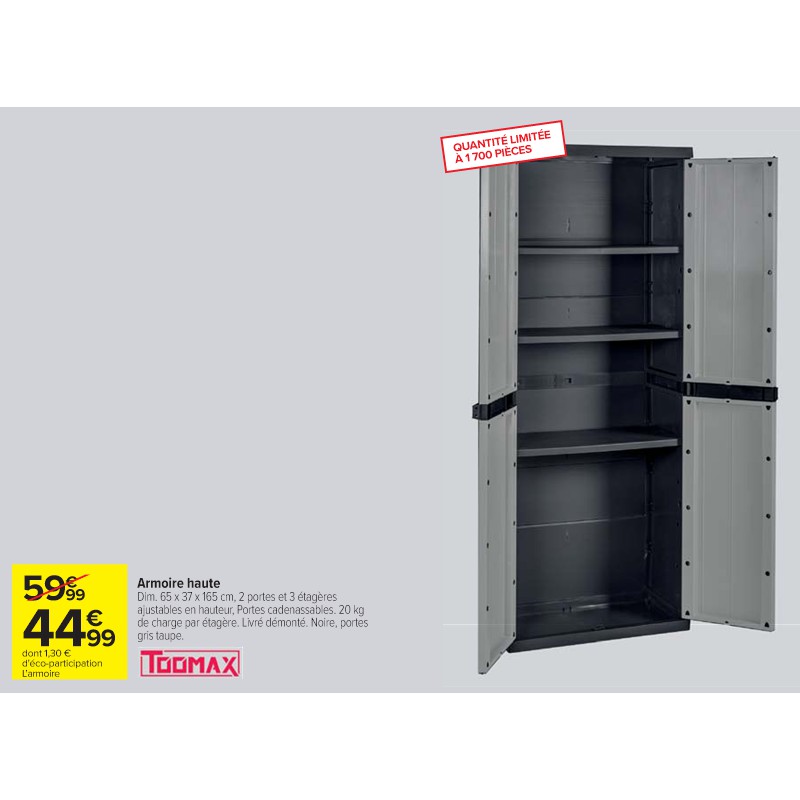 Armoire haute TOOMAX